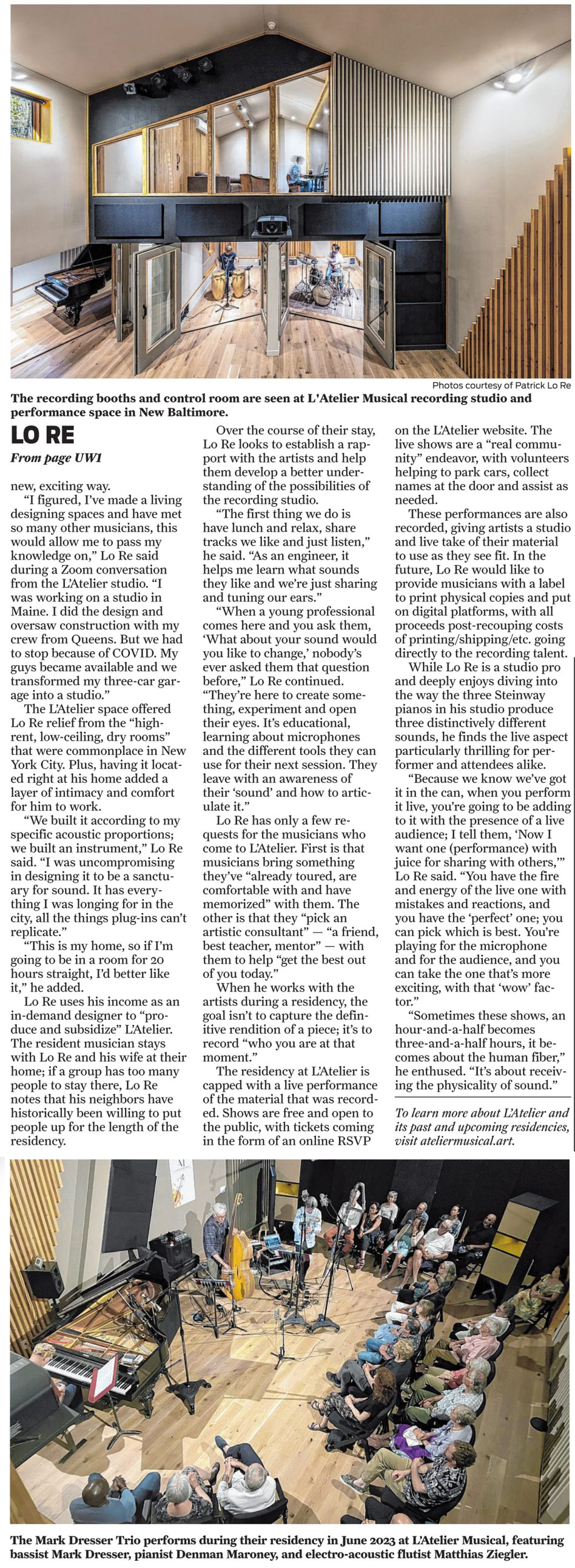 times union patrick lore